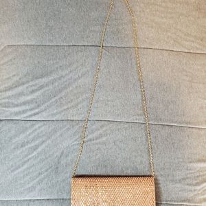 Aldo Rose Gold Rhinestone sparkle clutch Purse